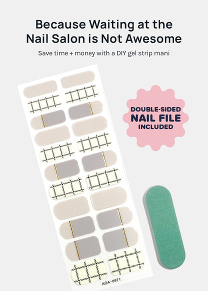 AOA Paw Paw Gel Polish Strips: Trackstar
