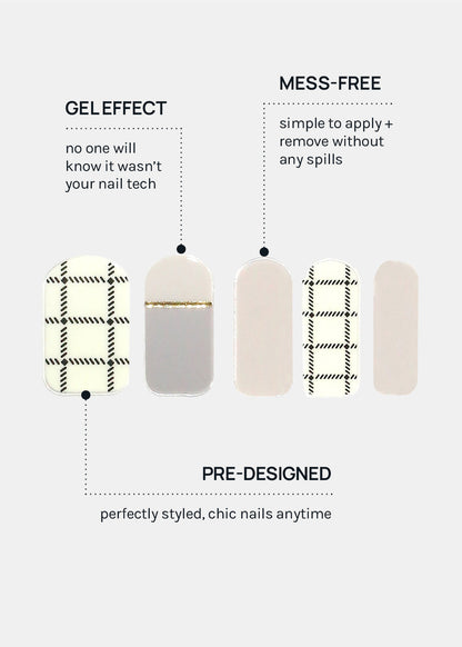 AOA Paw Paw Gel Polish Strips: Trackstar