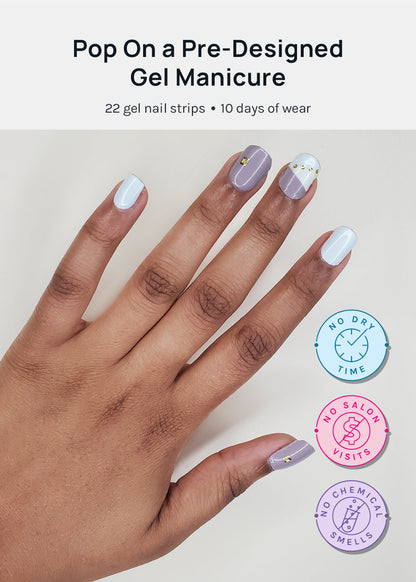 AOA Paw Paw Gel Polish Strips: Mosaic