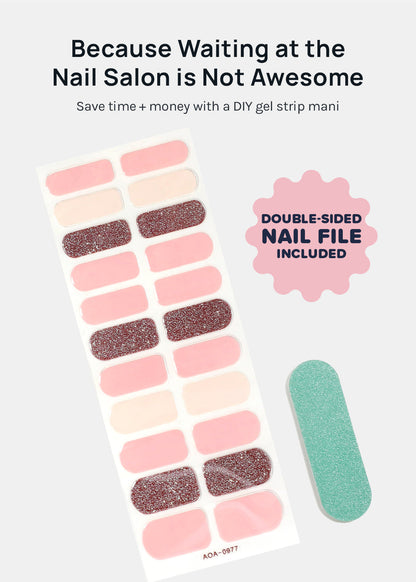 AOA Paw Paw Gel Polish Strips: Sweet Talker