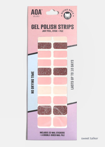 AOA Paw Paw Gel Polish Strips: Sweet Talker