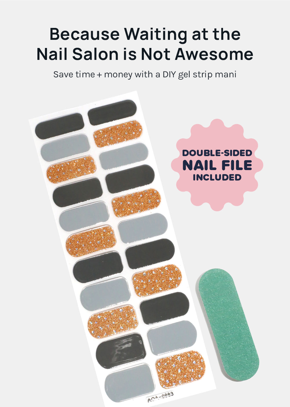 AOA Paw Paw Gel Polish Strips: Wash