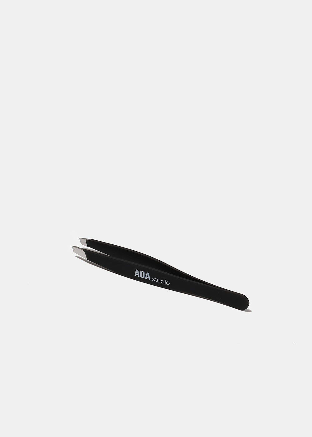 AOA Precision Slant Tweezer - Black