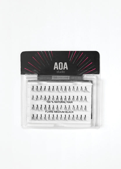 AOA Studio Eyelashes - Flare Medium