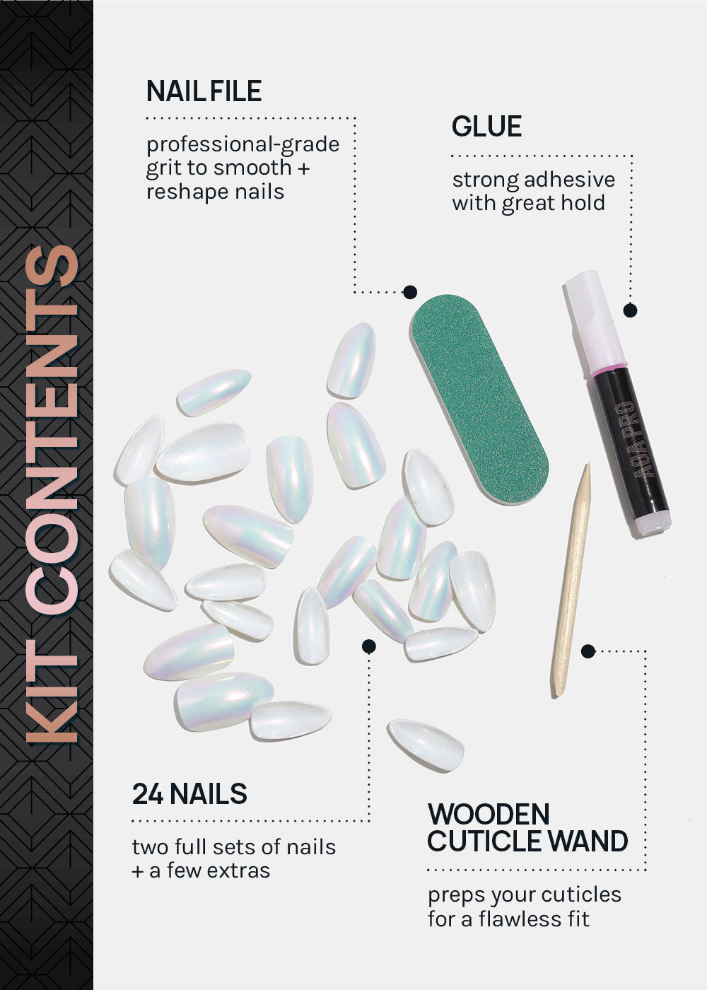 AOA Pro Press-On Nails: Opal