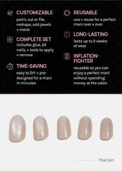 AOA Pro Press-On Nails: That Girl