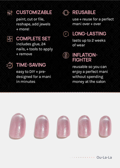 AOA Pro Press-On Nails: Ou-La-La
