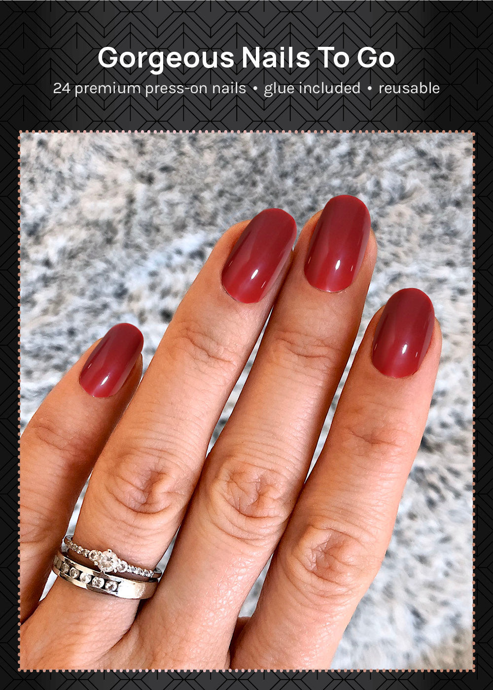 AOA Pro Press-On Nails: Big Apple
