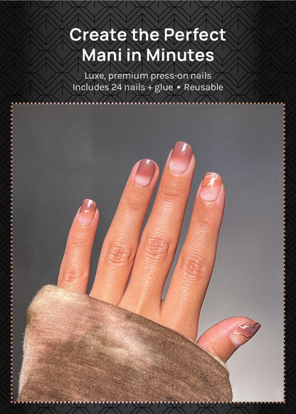 AOA Pro Press-On Nails: Coffee Date