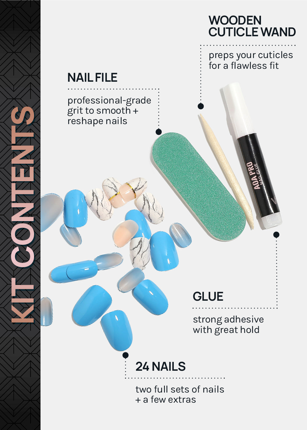 AOA Pro Press-On Nails: Bottle Service
