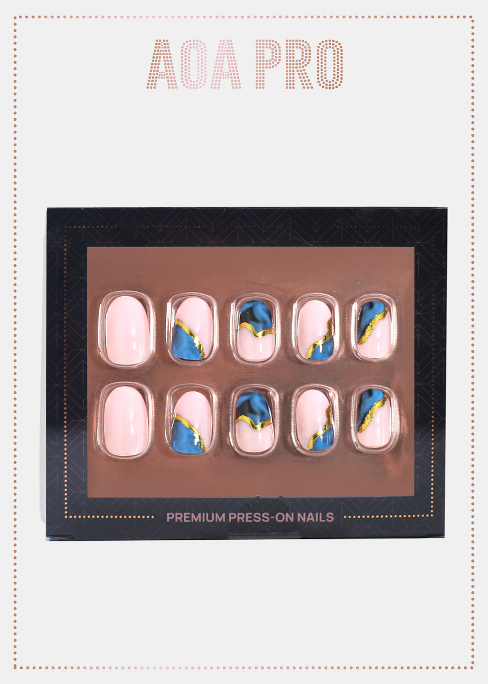 AOA Pro Press-On Nails: Dripped