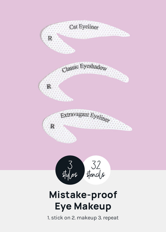 AOA Eyeshadow + Eyeliner Sticker Templates