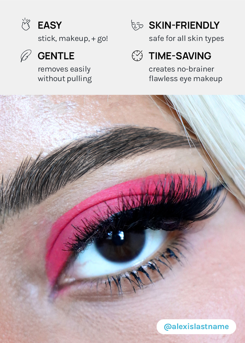 AOA Eyeshadow + Eyeliner Sticker Templates