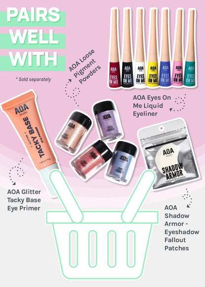 AOA Eyeshadow + Eyeliner Sticker Templates