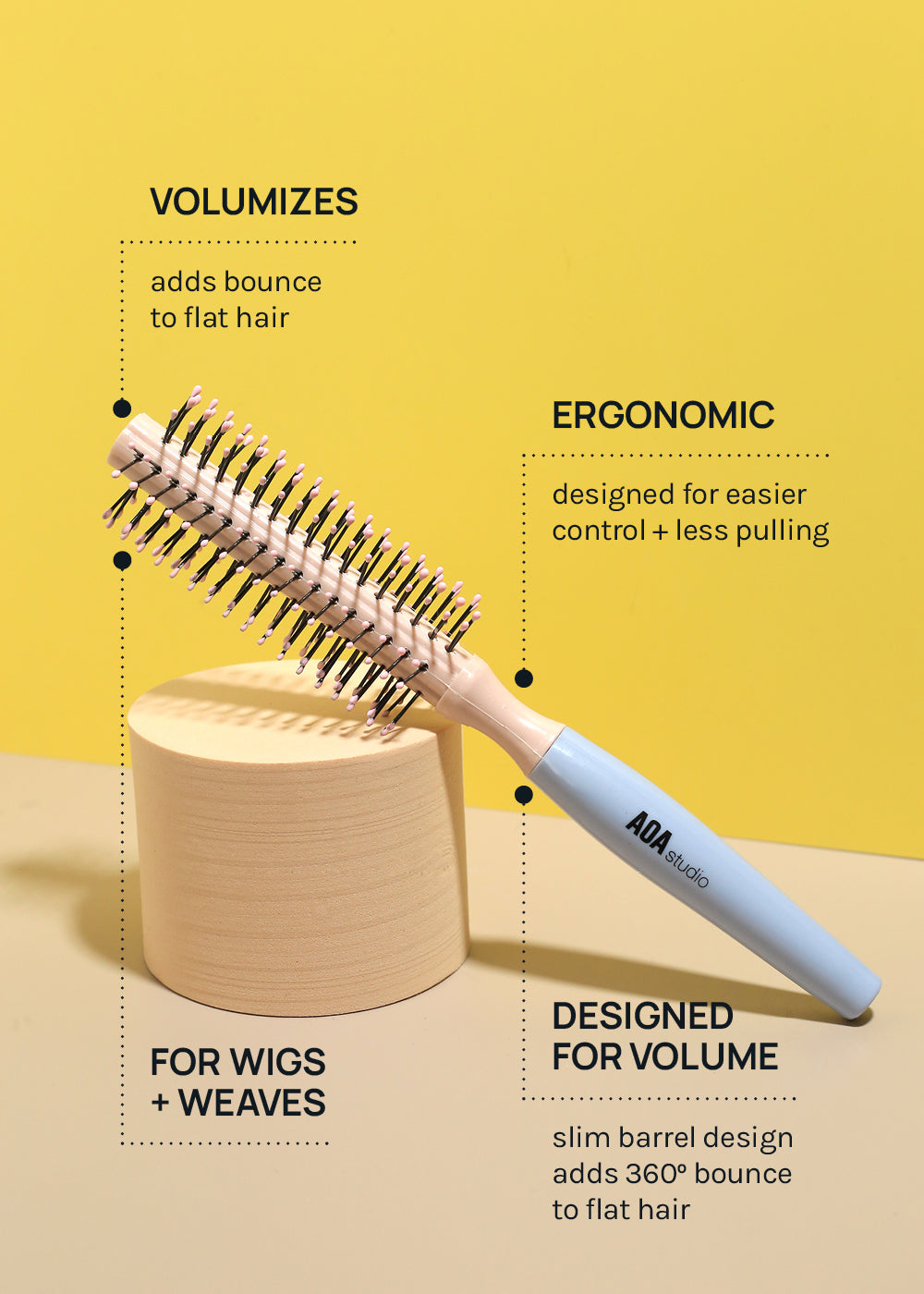 AOA Root Volumizing Brush