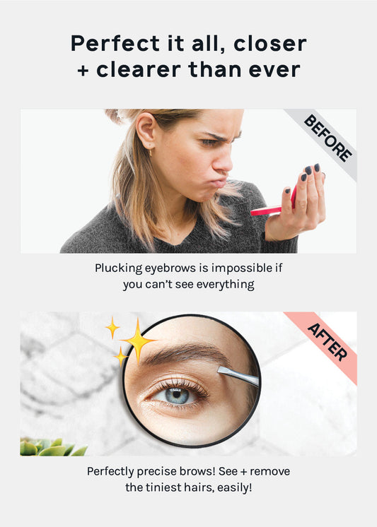 A+ 8X Magnifying Beauty Mirror