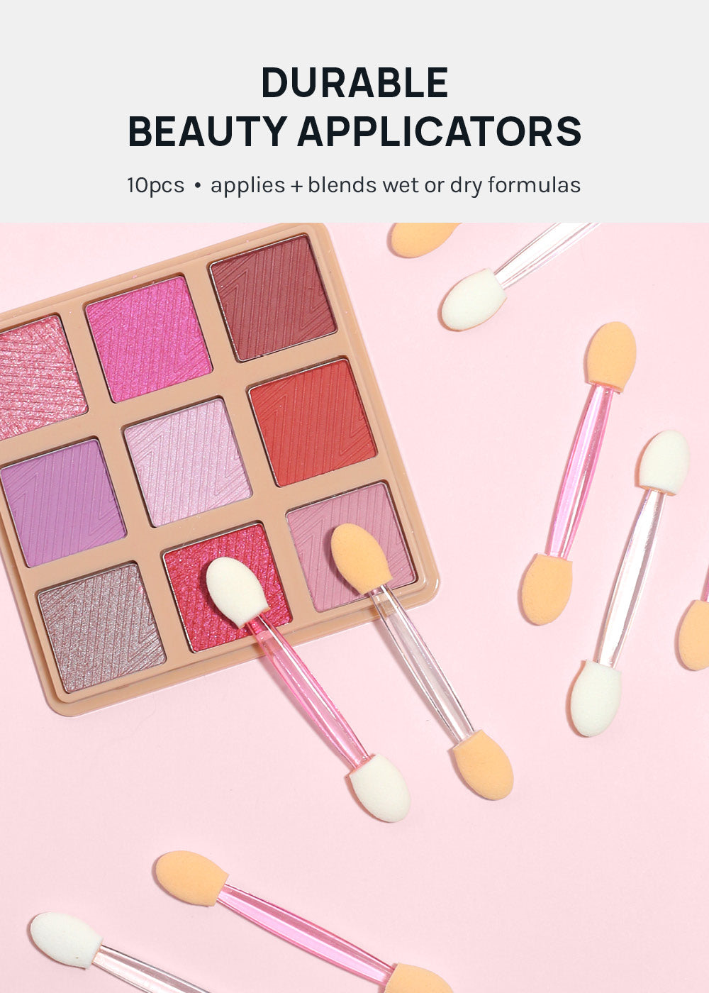 AOA Dual-Ended Sponge Eyeshadow Applicators