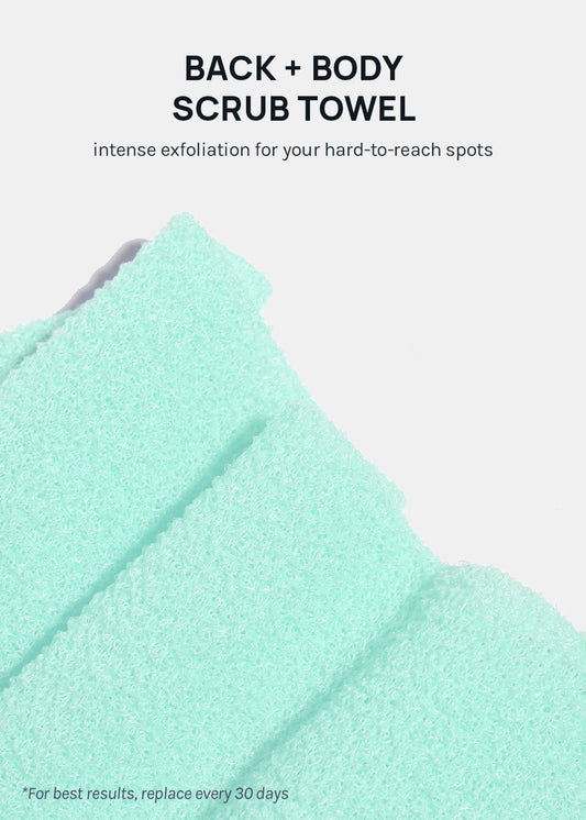 AOA Exfoliating Back + Body Scrub Towel