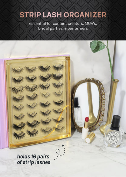 AOA Pro Eyelash Book - Purple