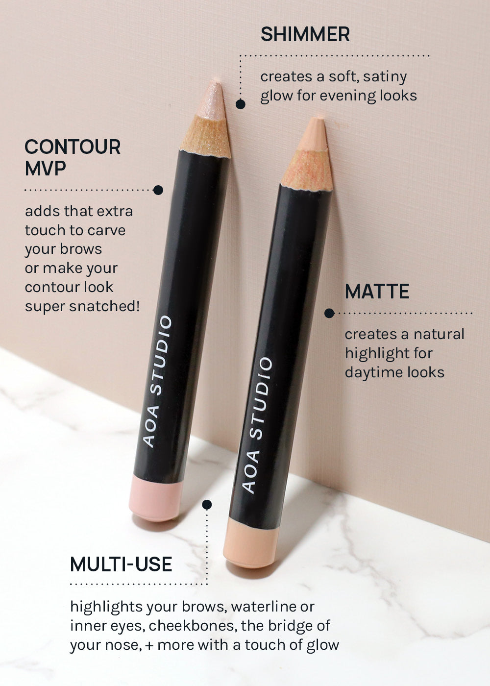 AOA Studio Brow Highlighter