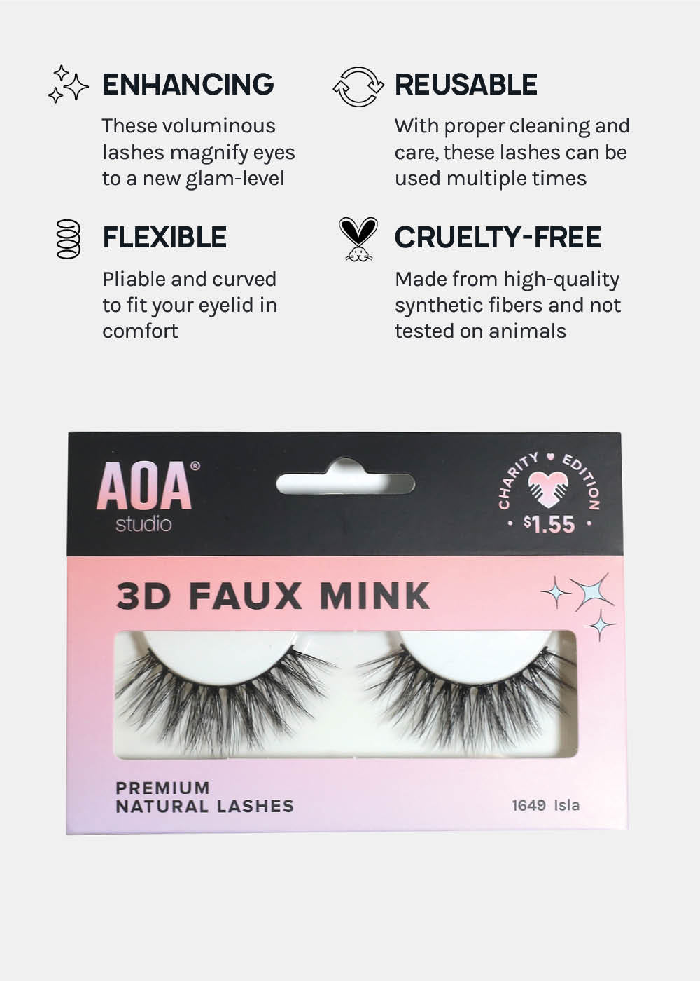 Paw Paw: 3D Faux Mink Lashes - Isla