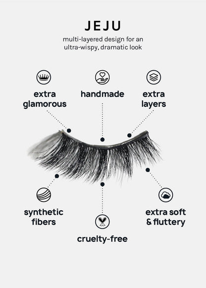 A+ Glam 3D Faux Mink Lashes - Jeju