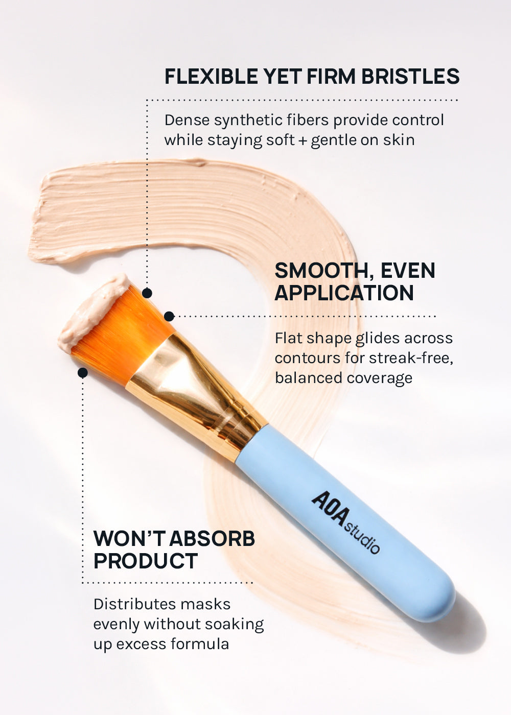 AOA Face Mask Brush