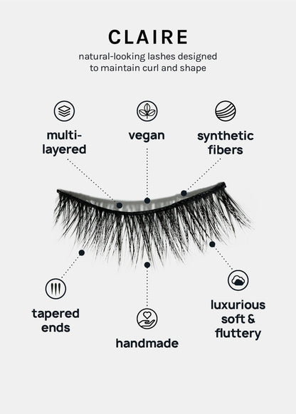 Paw Paw: 3D Faux Mink Lashes - Claire