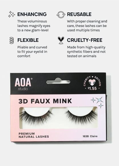 Paw Paw: 3D Faux Mink Lashes - Claire