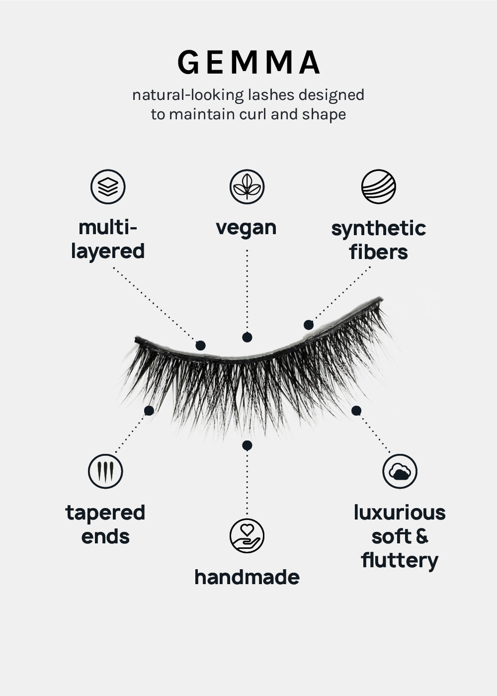 Paw Paw: 3D Faux Mink Lashes - Gemma