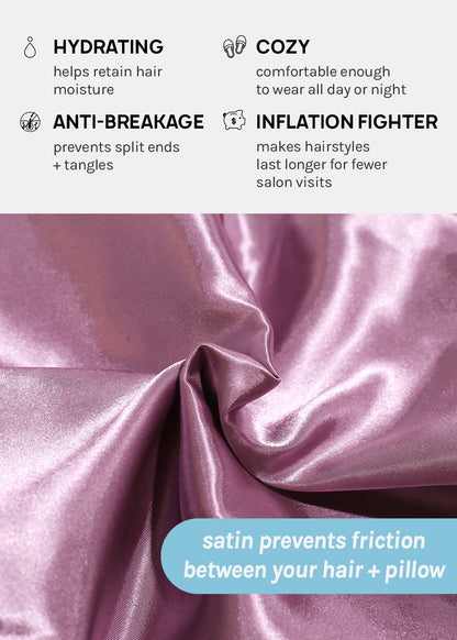 AOA Satin Hair Bonnet