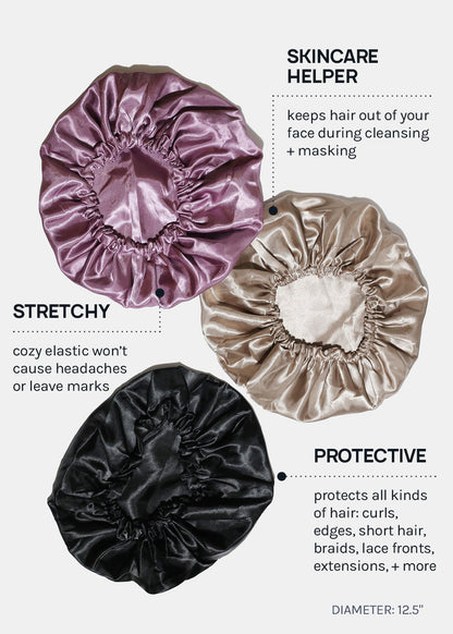 AOA Satin Hair Bonnet