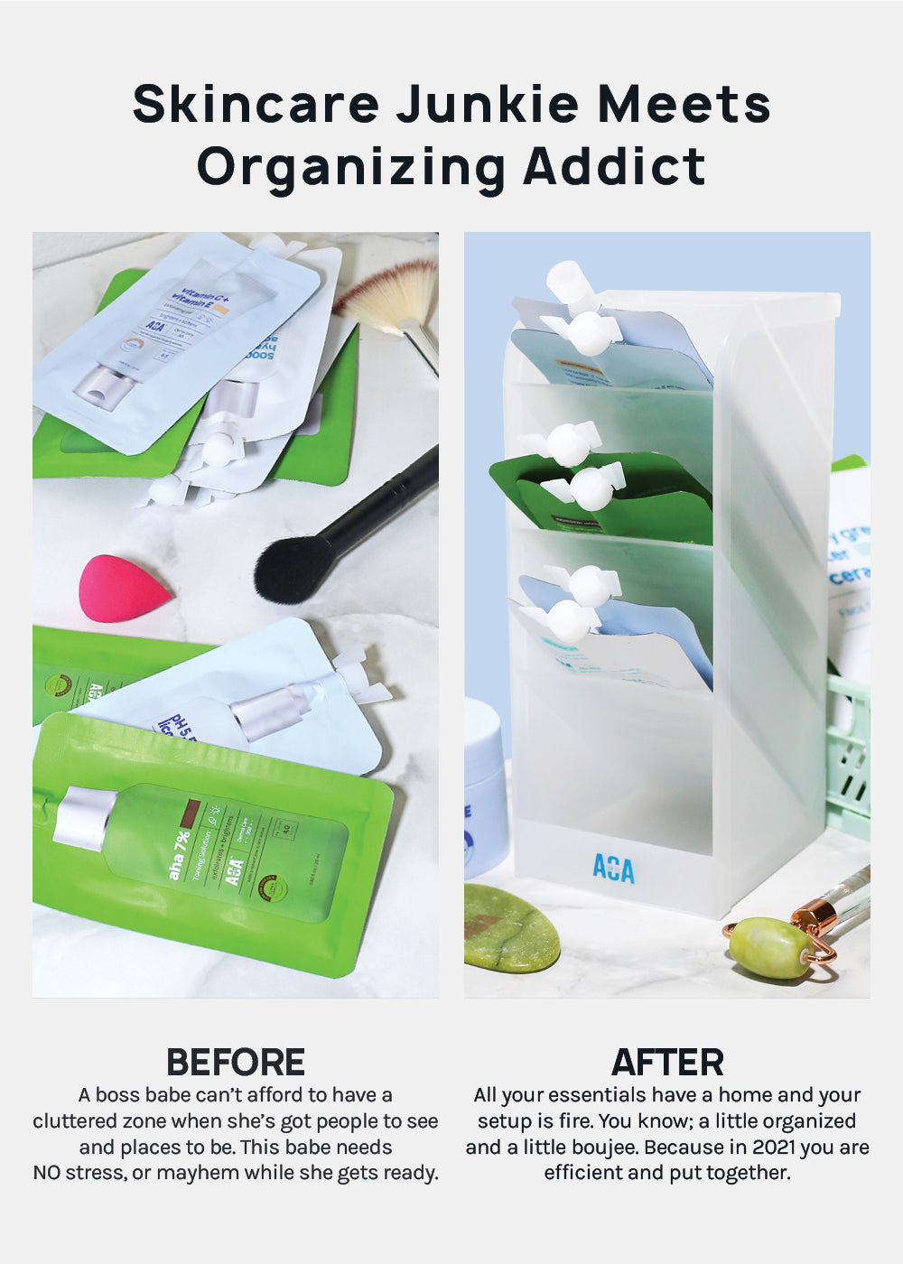 AOA Skin Storage Organizer