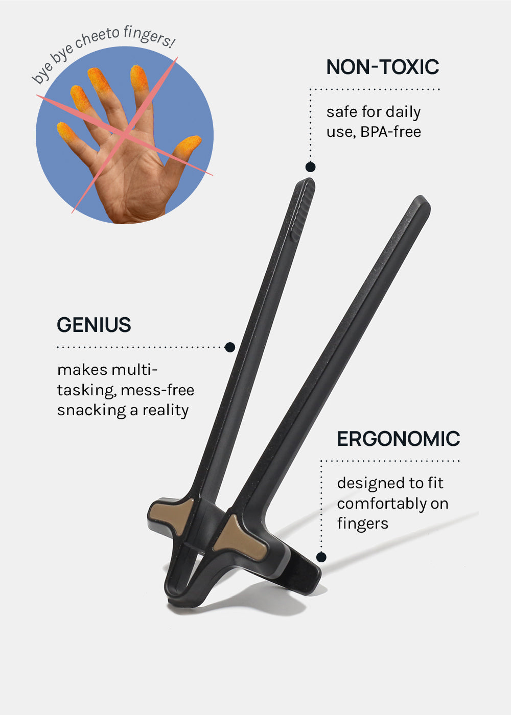 Official Key Items A+ Finger Chopsticks