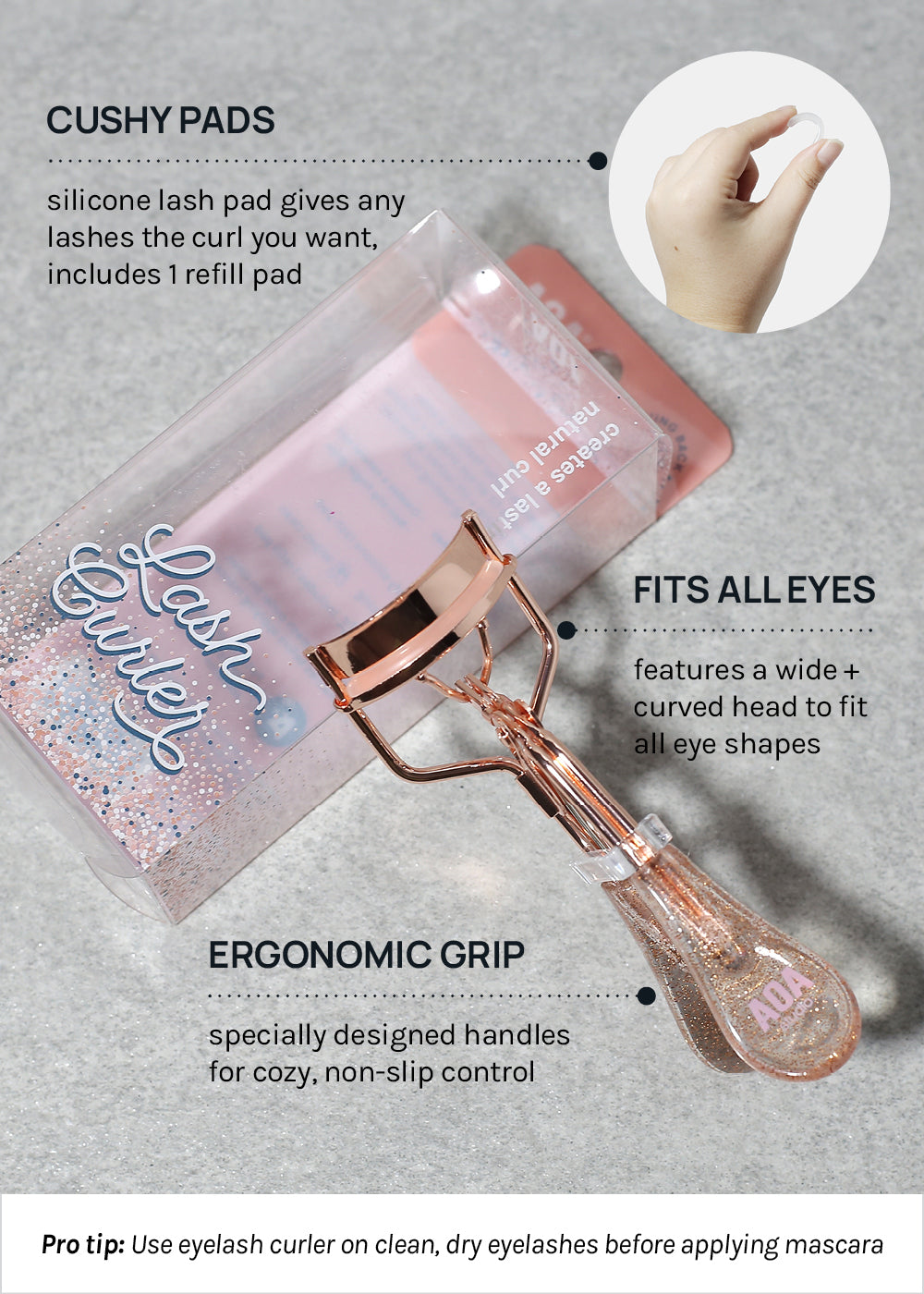 AOA A+ Eyelash Curler