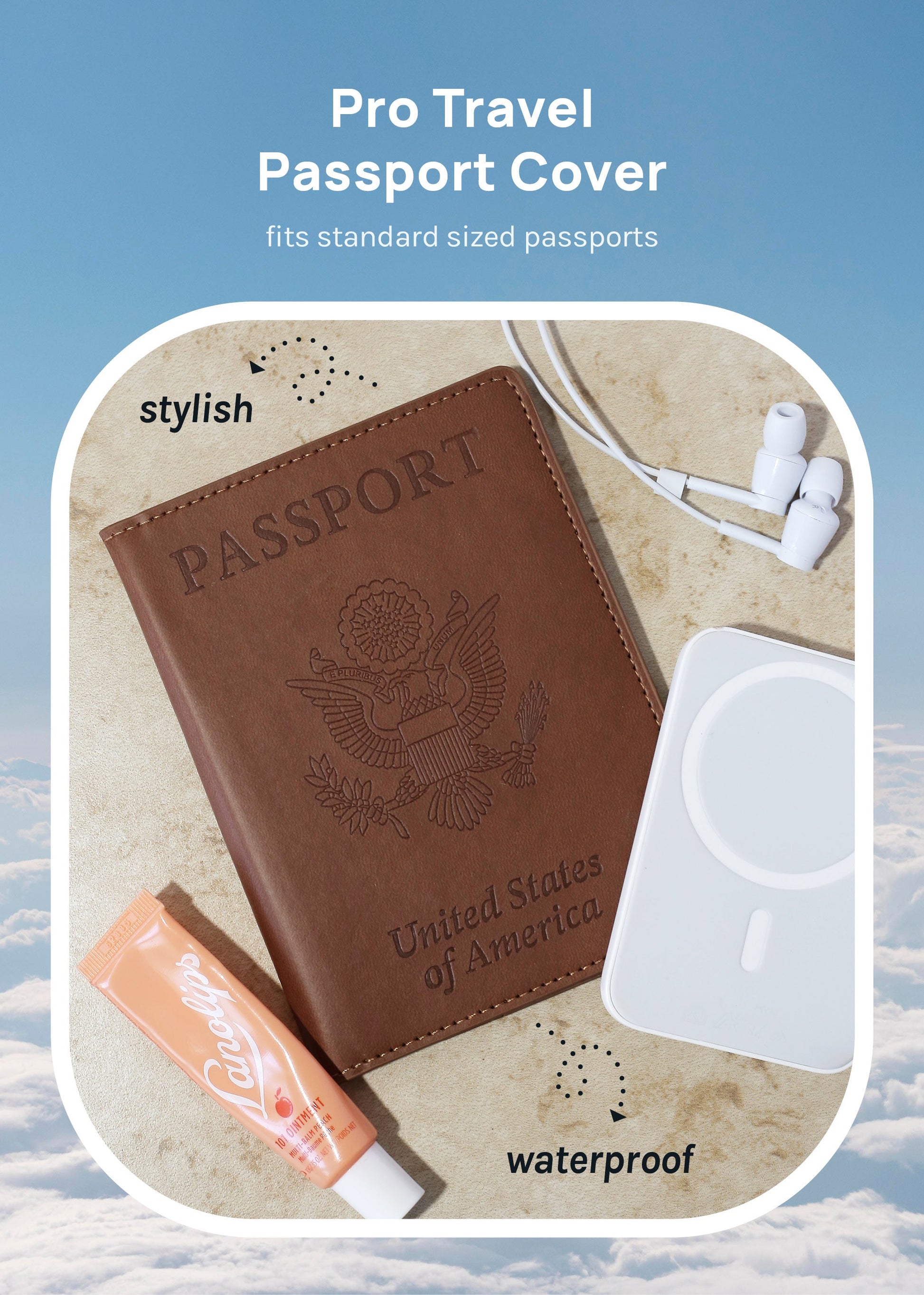 Official Key Items Passport Cover