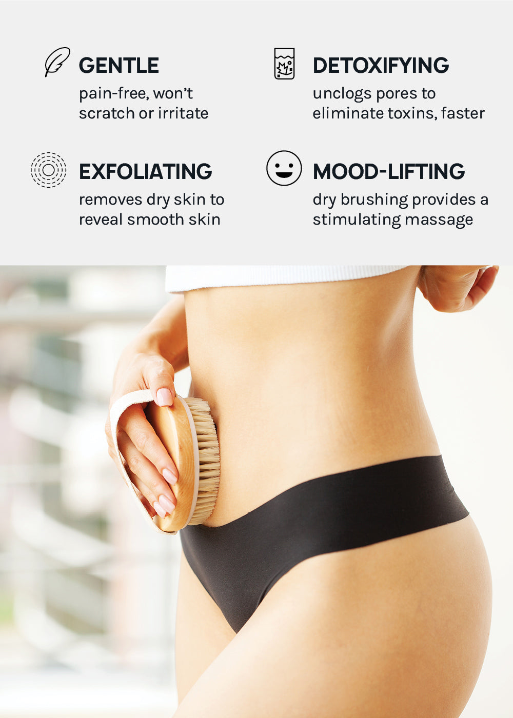 AOA Premium Body Dry Brush