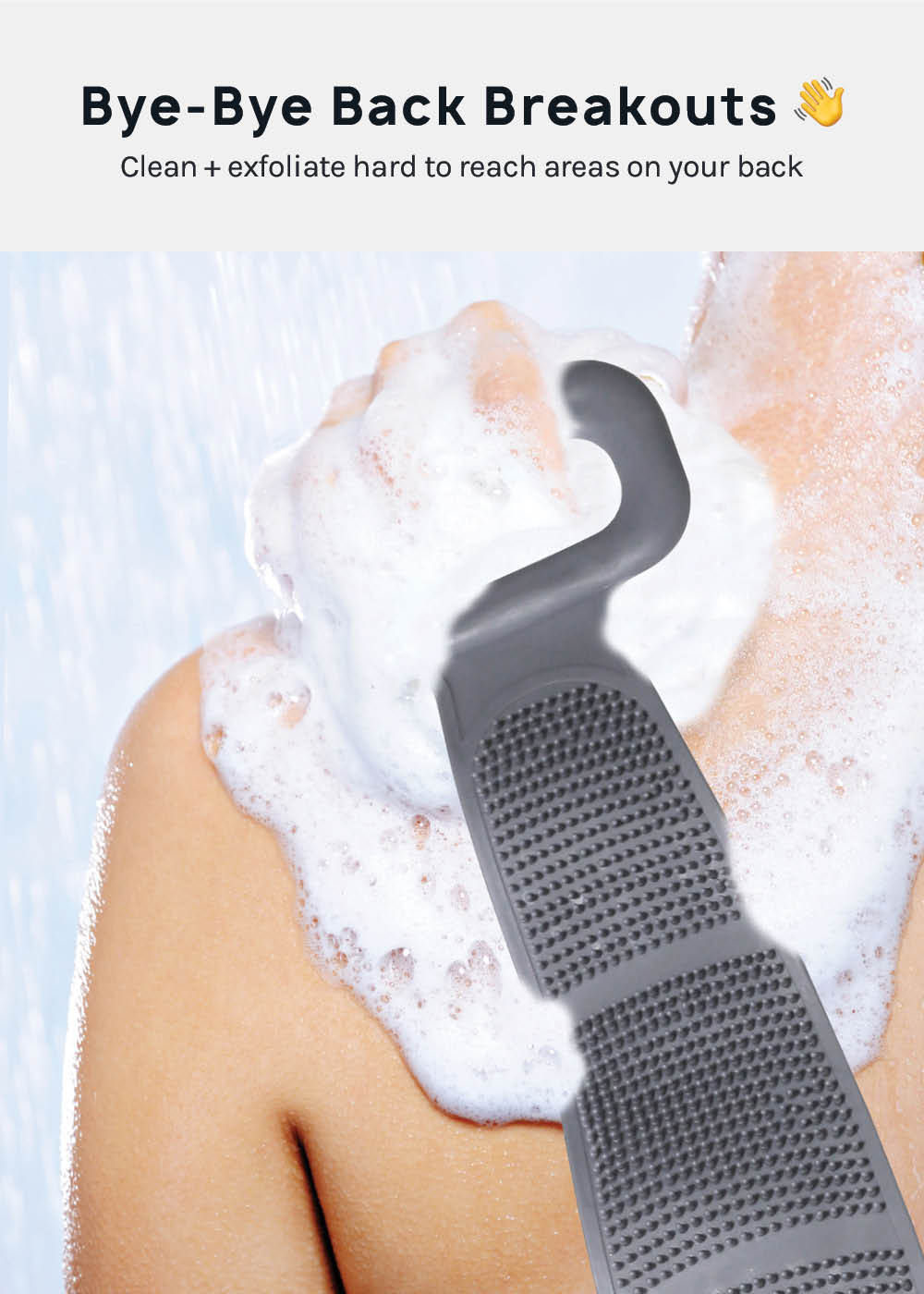 A+ Silicone Body Wash Strap