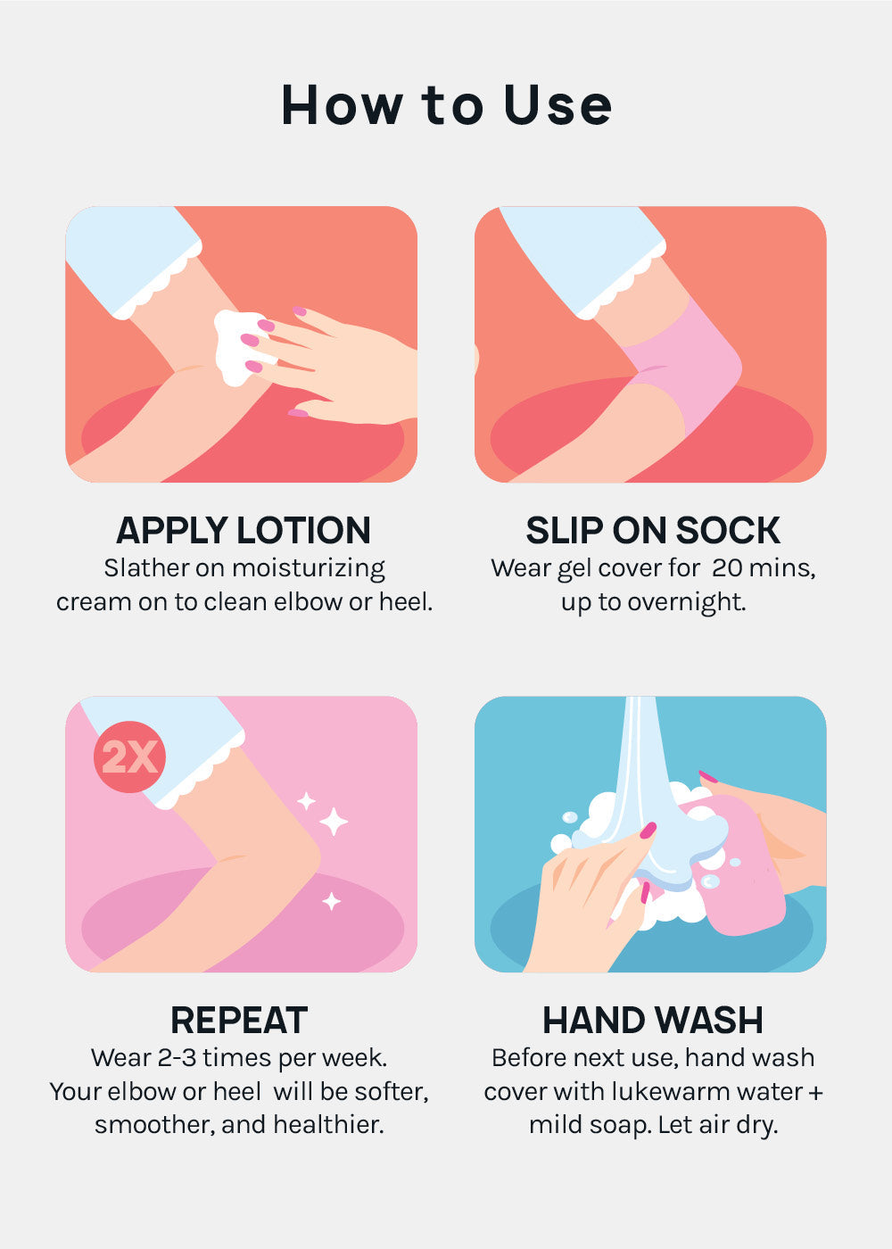 A+ Gel Lined Heel and Elbow Spa Cover
