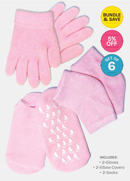 A+ Gel Lined Moisturizing Spa Glove