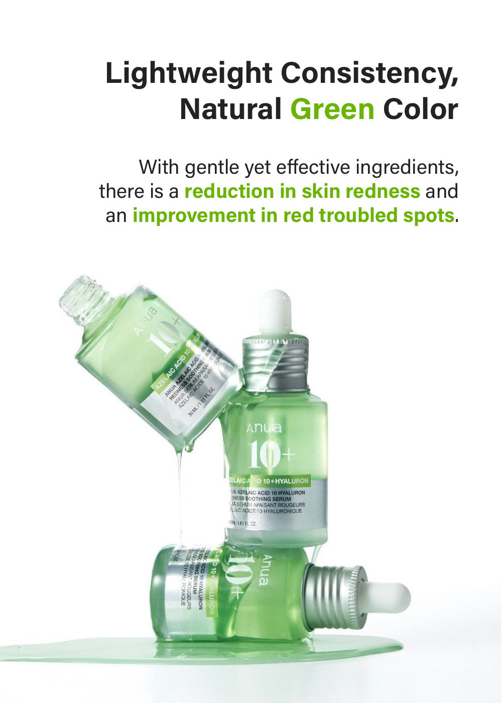 Anua Azelaic Acid 10 Hyaluron Redness Soothing Serum 30ml