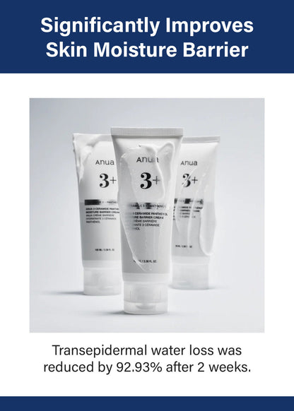 Anua 3 Ceramide Panthenol Moisture Barrier Cream 100ml