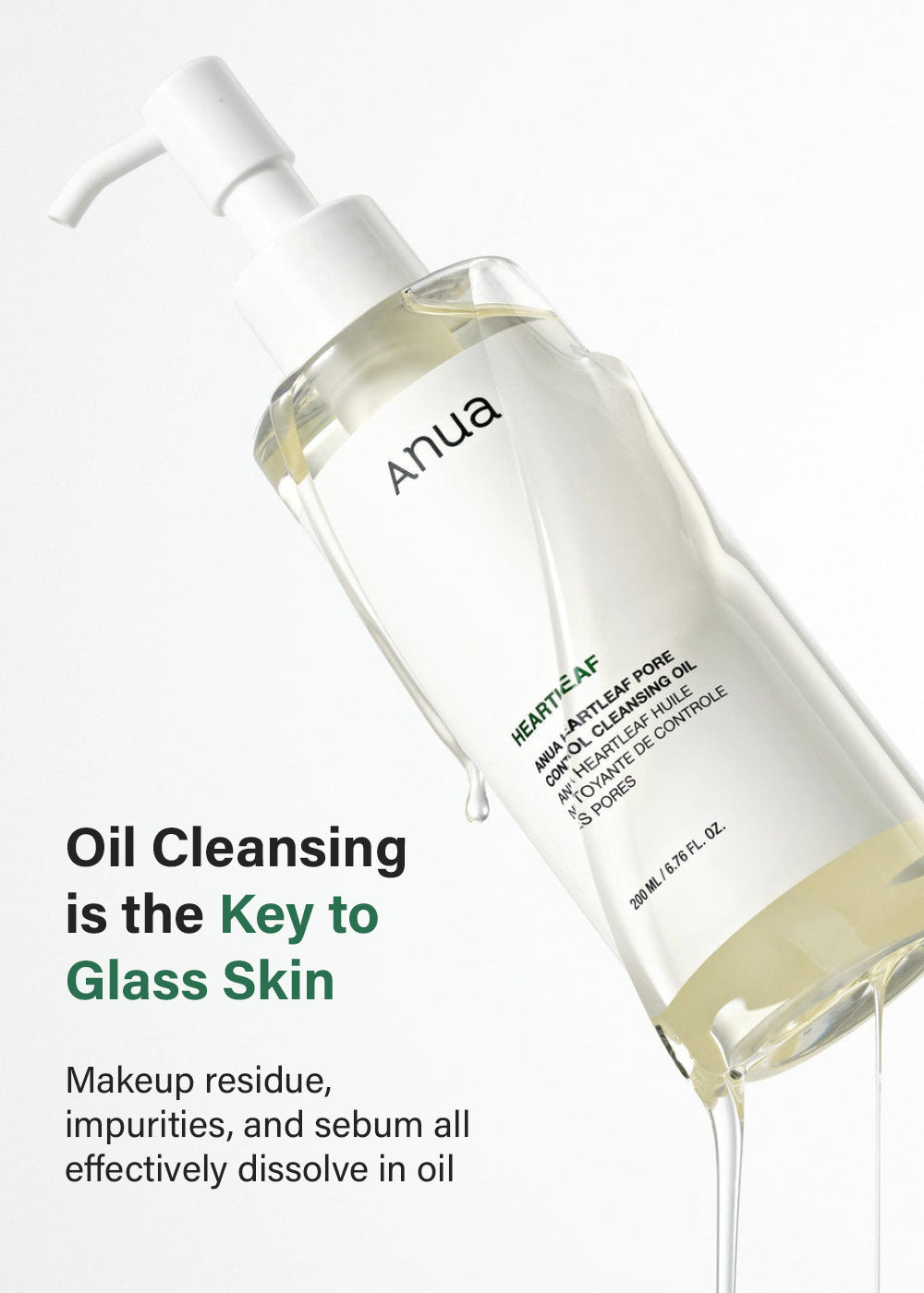 Anua Heartleaf Pore Control Cleansing Oil 200ml