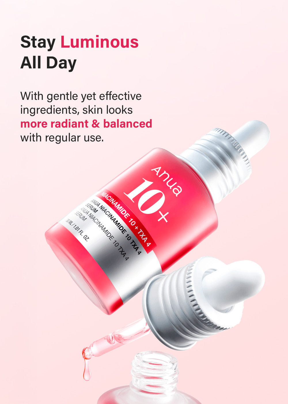 Anua Niacinamide 10% + TXA 4% Serum 30ml