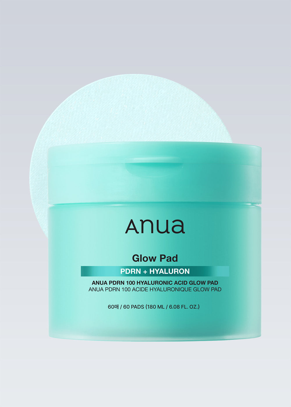 Anua PDRN 100 Hyaluronic Acid Glow Pad (60 Pads)