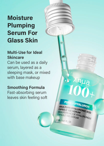 Anua PDRN Hyaluronic Acid Capsule 100 Serum 30ml