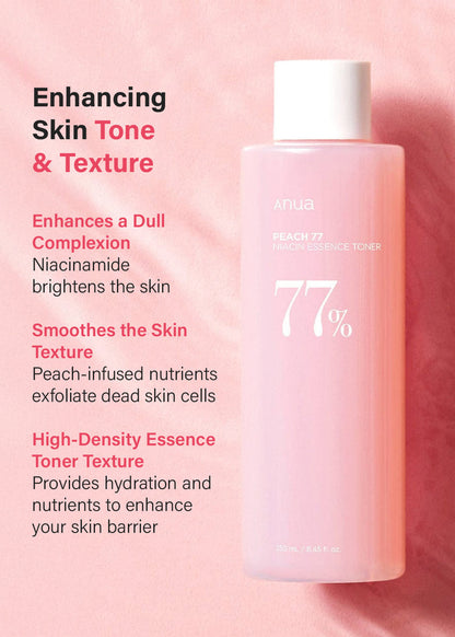 Anua Peach 77 Niacin Essence Toner 250ml