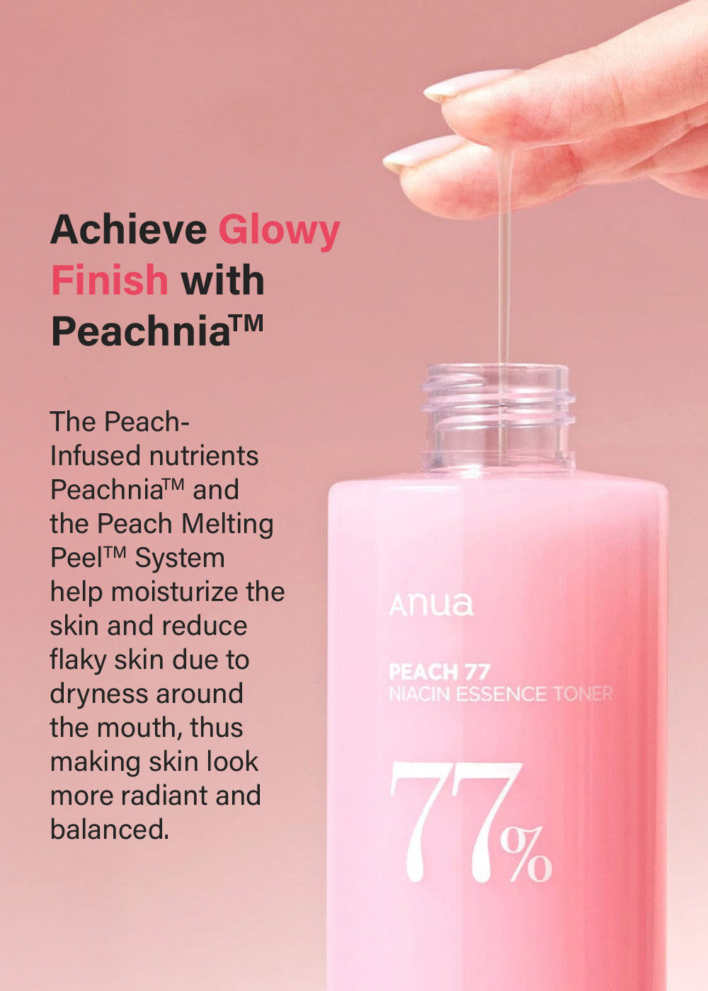 Anua Peach 77 Niacin Essence Toner 250ml