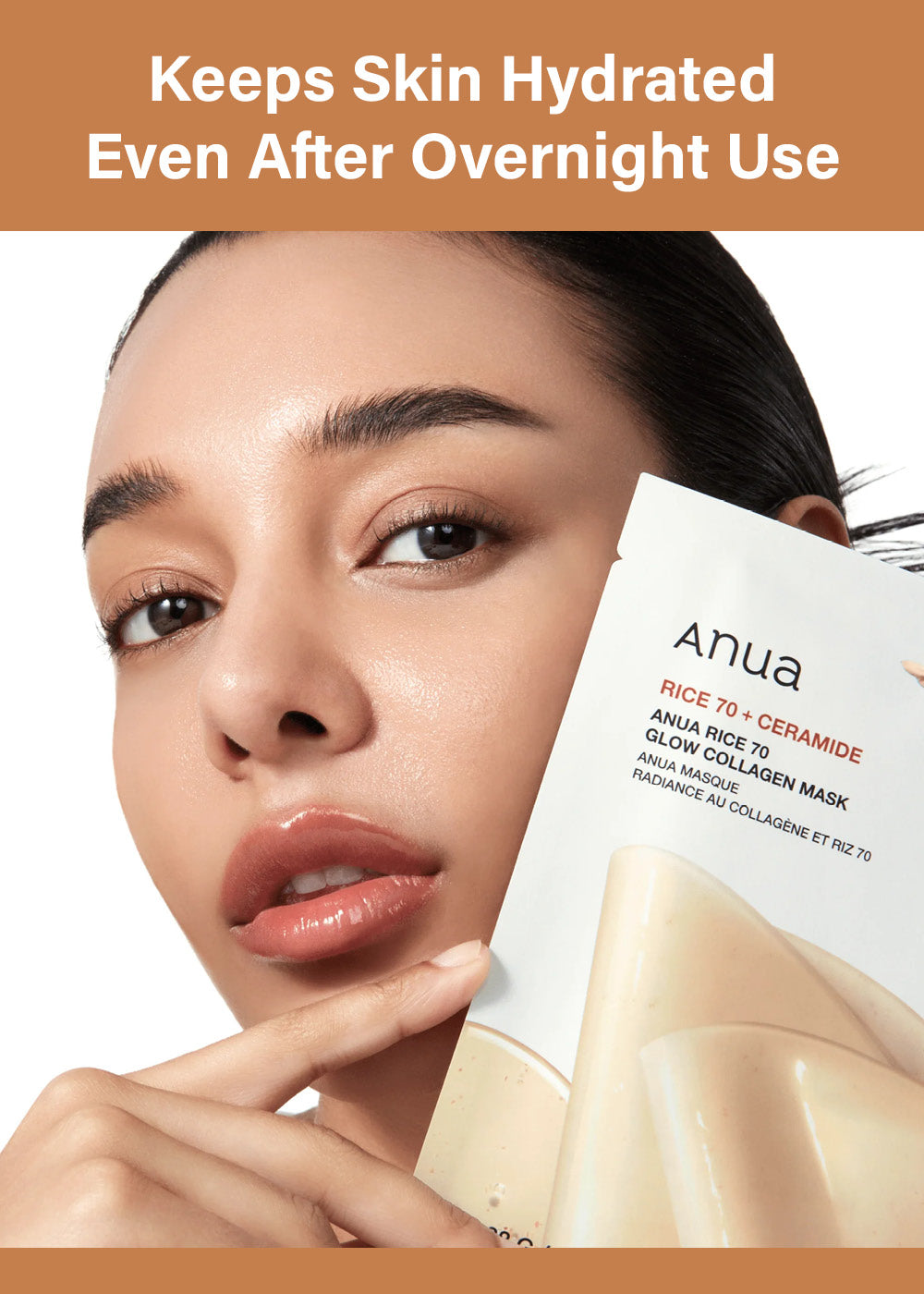 Anua Rice 70 Glow Collagen Mask