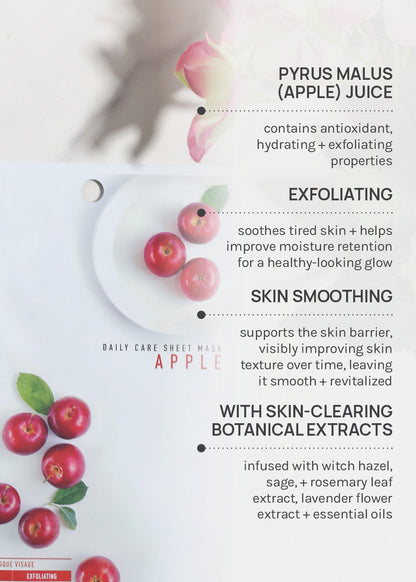 AOA Skin Apple Daily Care Sheet Mask